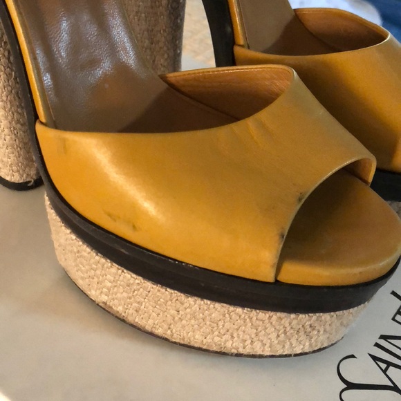 YSL Open Toe Heels - Picture 4 of 8